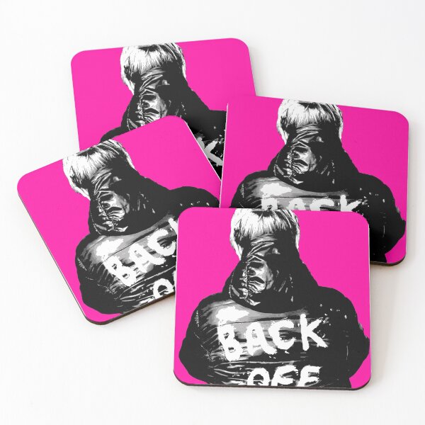 Item preview, Back Off - Pink designed and sold by Gary Hogben.
