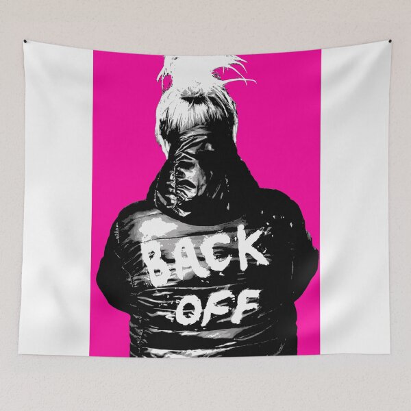 Item preview, Back Off - Pink designed and sold by Gary Hogben.