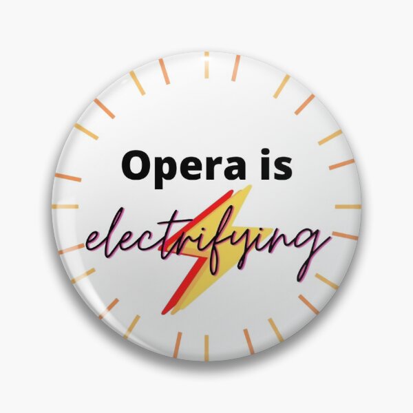 Item preview, Opera is electrifying designed and sold by What is Opera,  Anyway?.