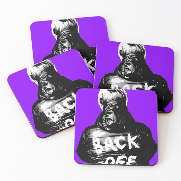Item preview, Back Off - Purple designed and sold by Gary Hogben.