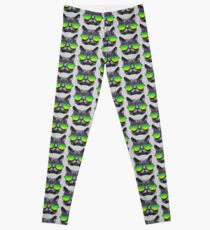 Mardi Gras Cat Leggings