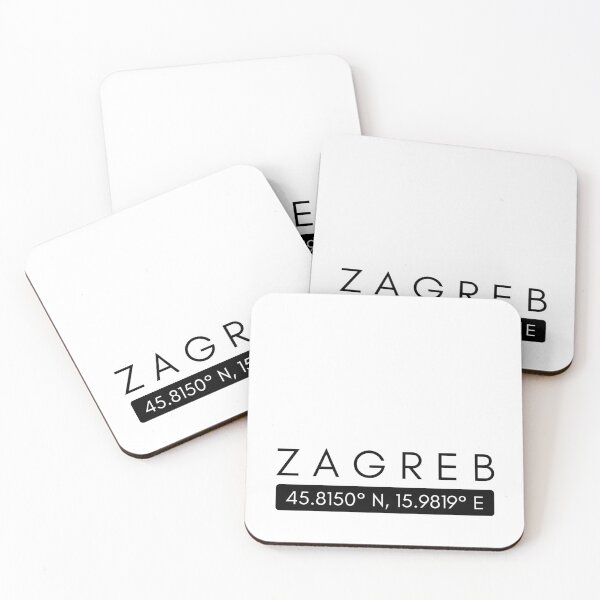 Item preview, Zagreb, Croatia Coordinates designed and sold by Jajamon.