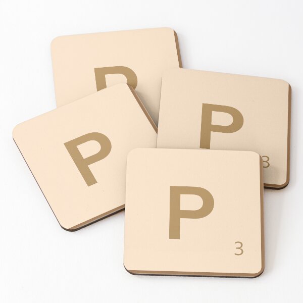 Item preview, Wooden Tile - P designed and sold by imlying.