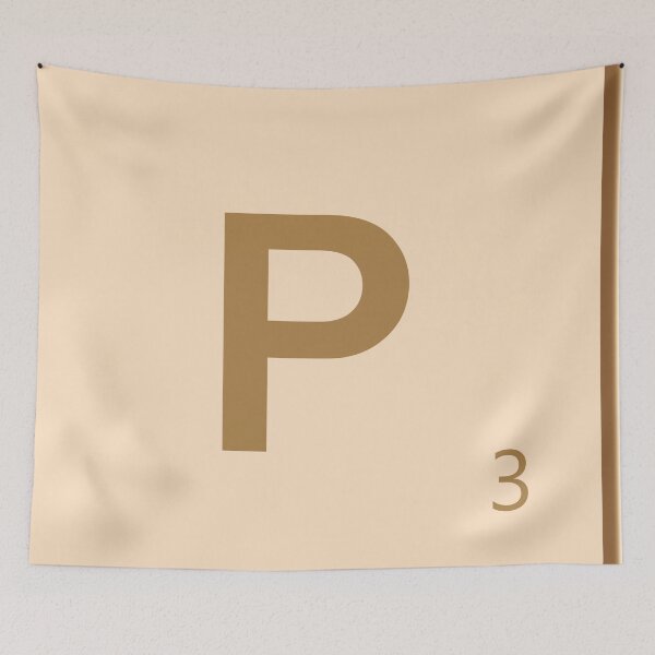 Item preview, Wooden Tile - P designed and sold by imlying.