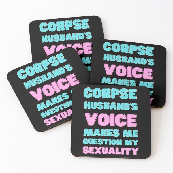 Item preview, Corpse Husband's Voice designed and sold by narcocynic.
