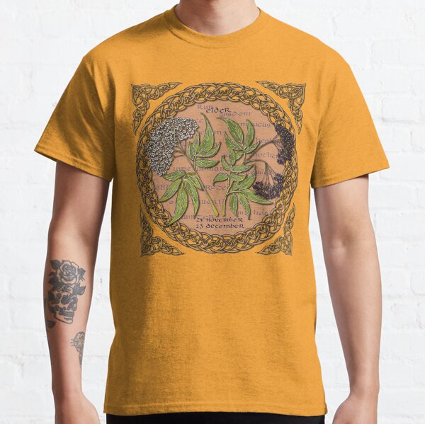 Celtic Tree Calendar Elder Classic T-Shirt