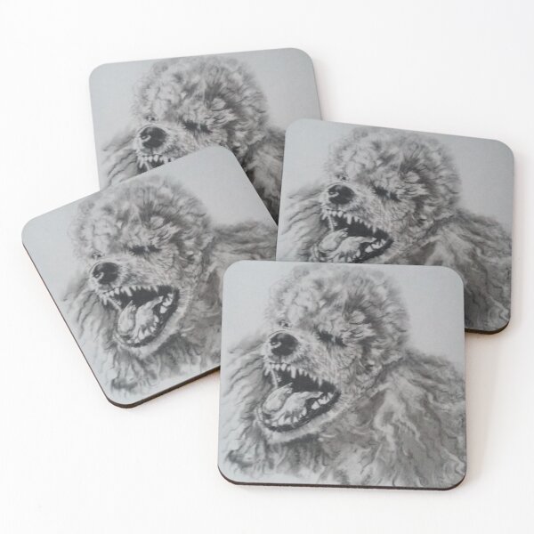 Item preview, Snappy poodle dog designed and sold by AllansArts.
