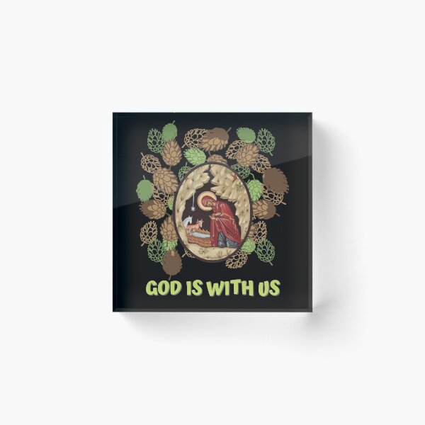 Item preview, Christmas Nativity God Is With Us! designed and sold by DiverseMerch.