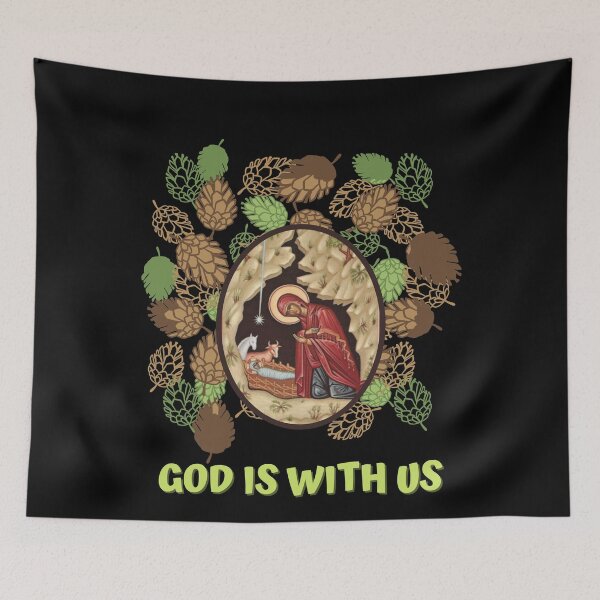 Item preview, Christmas Nativity God Is With Us! designed and sold by DiverseMerch.
