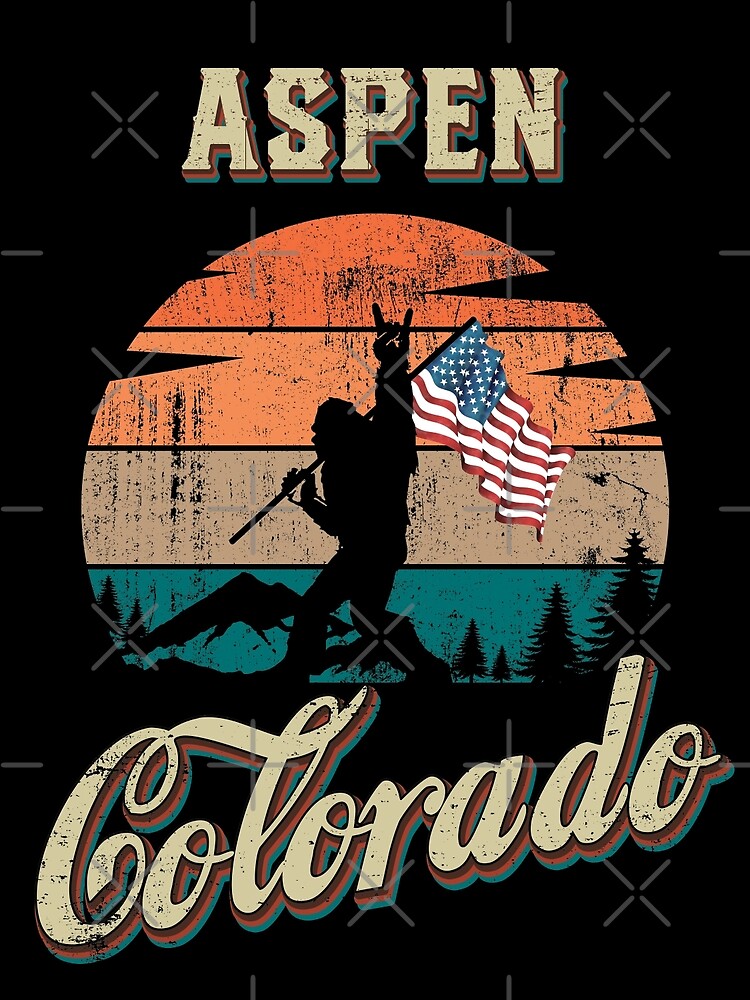 Disover Aspen Colorado Premium Matte Vertical Poster