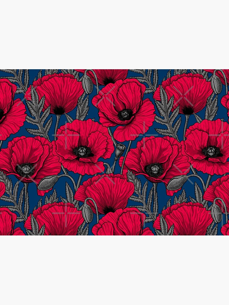 Night poppy garden by katerinamk