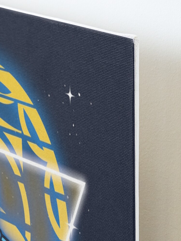 Alternate view of Retro Savior of Twinsun Mounted Print