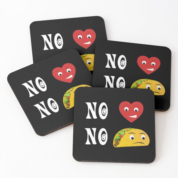 Item preview, no love , no tacos designed and sold by Store Artilia.