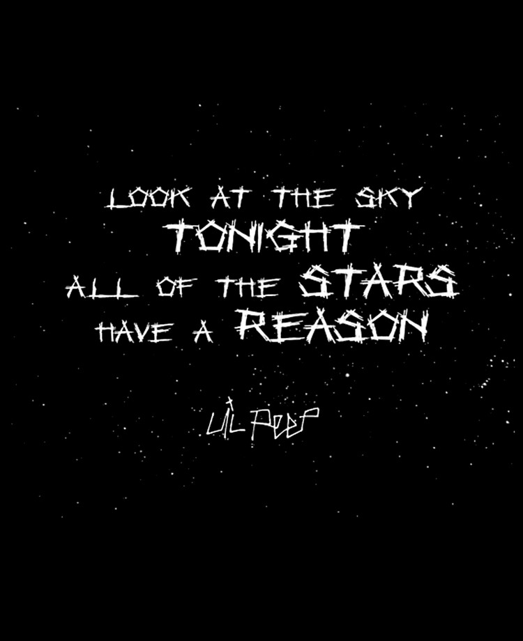 Official Lil Peep Starshopping Quote And Design Ipad Case Skin By Brandoftheking Redbubble