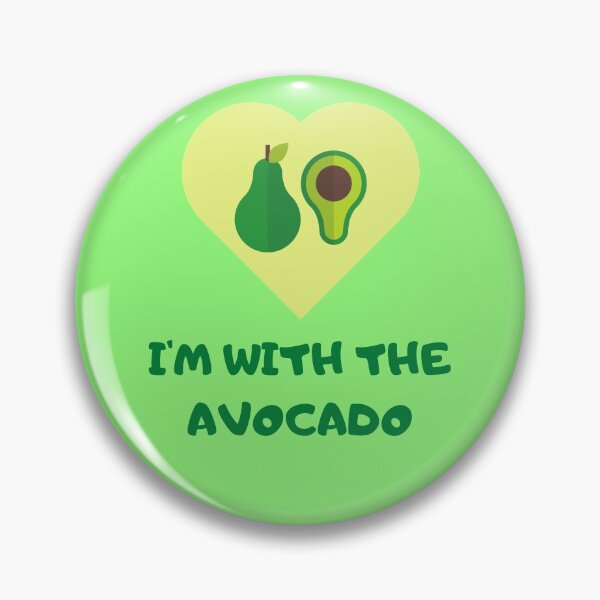 Item preview, I am with the avocado designed and sold by BarvinWayne.