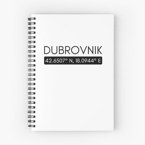 Item preview, Dubrovnik Coordinates designed and sold by Jajamon.