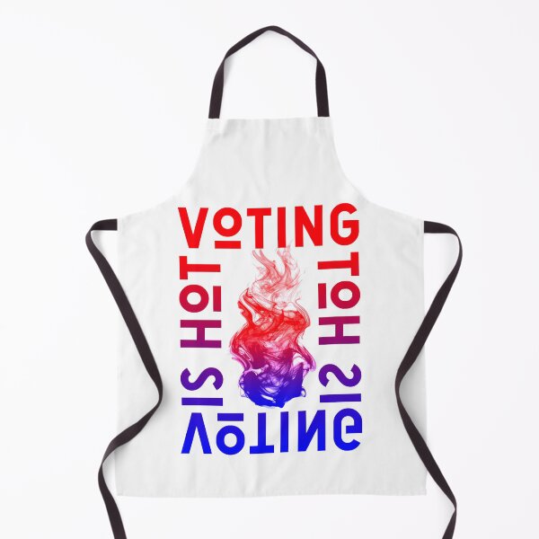 Item preview, Voting Is Hot- Funny Gift Voting is hot Flamme Design   designed and sold by King Of Skies.