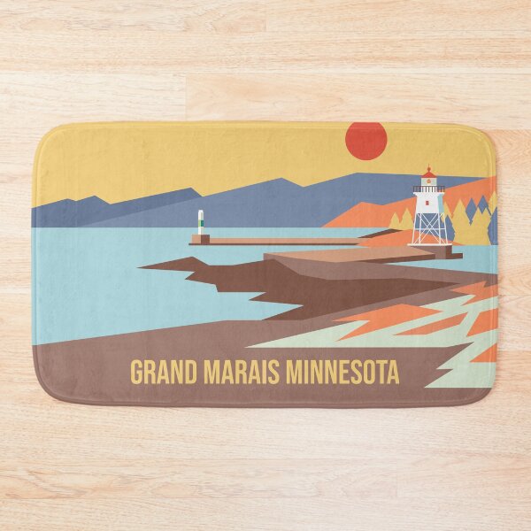 Item preview, Grand Marais Minnesota Lighthouse designed and sold by PulpTrends.