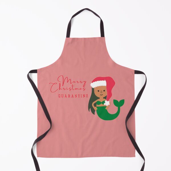 Item preview, Merry Christmas Quarantine Mermaid designed and sold by NomadMessenger.