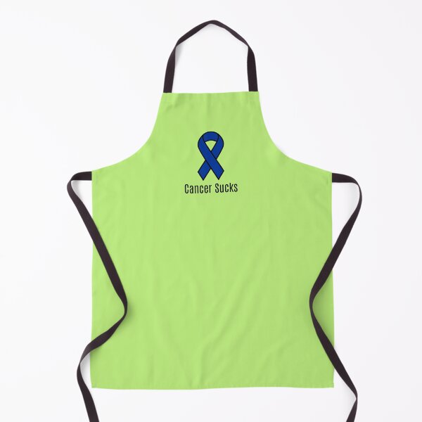 Item preview, Cancer Sucks Blue Colon Cancer Awareness Ribbon designed and sold by Sugar-Magnolia.