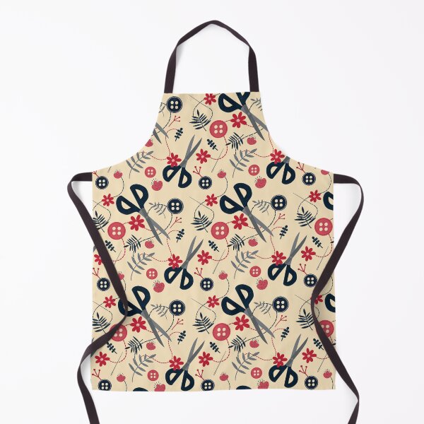 Item preview, Kit de manualidades | Patrón de costura | Crema y rojo designed and sold by Beccy Jackson.