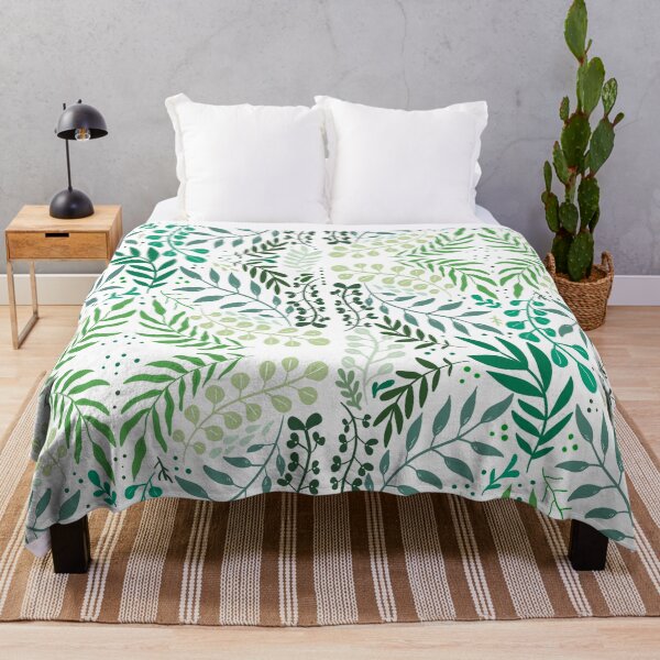 Item preview, green leaves. leaf. nature. wild floral flowers designed and sold by Mavis1994.