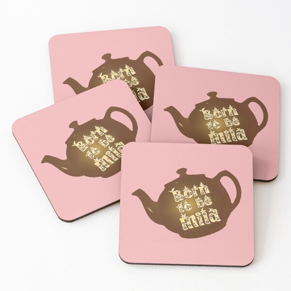Item preview, Born to be Mild Teapot Tea Drinker designed and sold by WibbleDesign.
