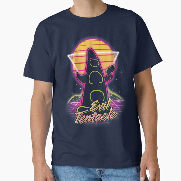 Item preview, Retro Evil Tentacle designed and sold by Olipop.