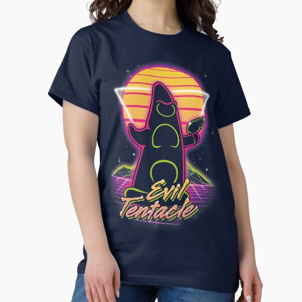 Item preview, Retro Evil Tentacle designed and sold by Olipop.