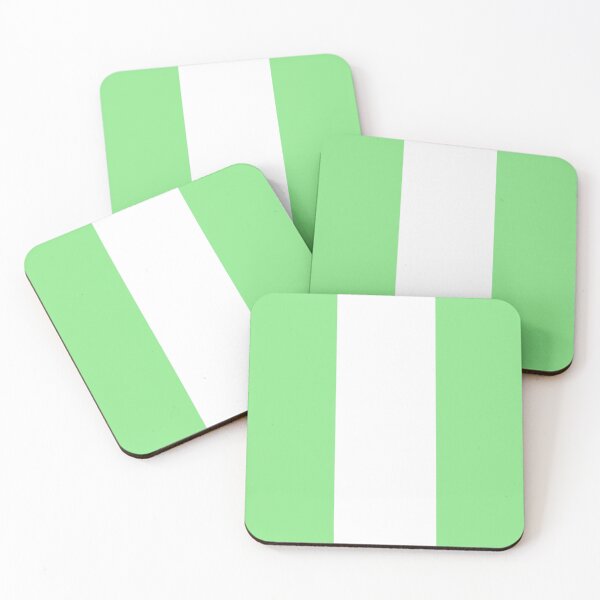 Item preview,  green and white  stripes designed and sold by Sharon111.