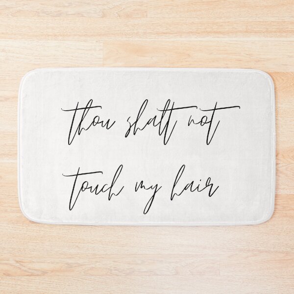 Item preview, thou shalt not touch my hair designed and sold by FashionN5.