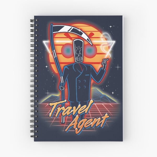 Item preview, Retro Travel Agent designed and sold by Olipop.