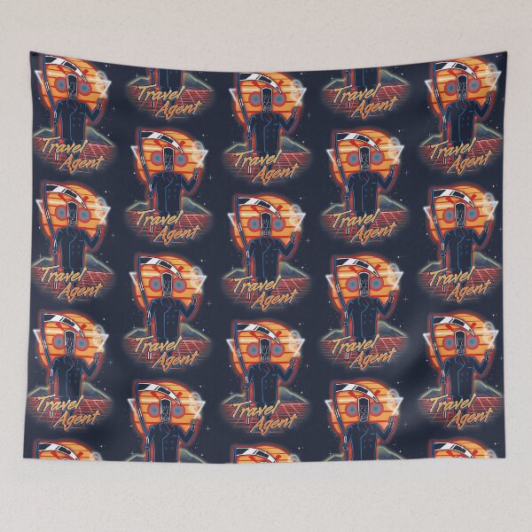 Item preview, Retro Travel Agent designed and sold by Olipop.
