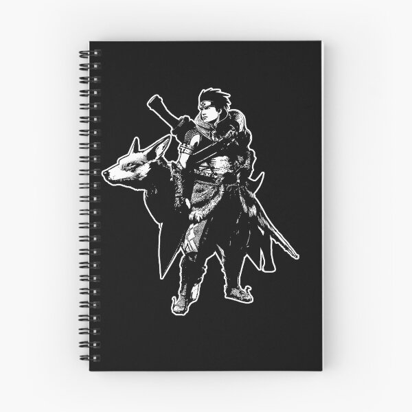 Item preview, Hunter From MH Rise V2 (For Black Background) designed and sold by NawbuSmart.