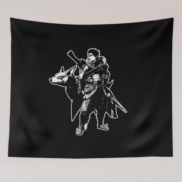 Item preview, Hunter From MH Rise V2 (For Black Background) designed and sold by NawbuSmart.