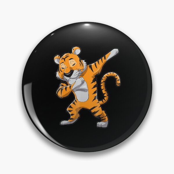 Item preview, Dabbing Tiger T-Shirt Dab Pose Tiger Kids Safari Shirt designed and sold by EveElliott.