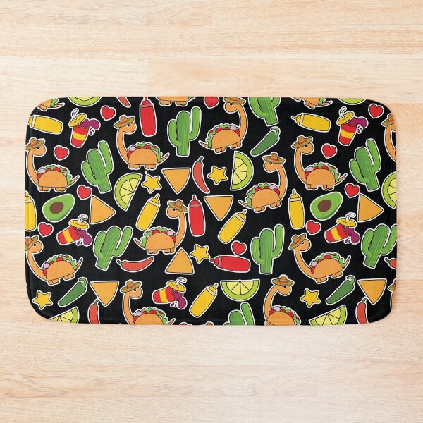 Item preview, Tacosaurus, Mexican Food Pattern designed and sold by Imane Al herchi.