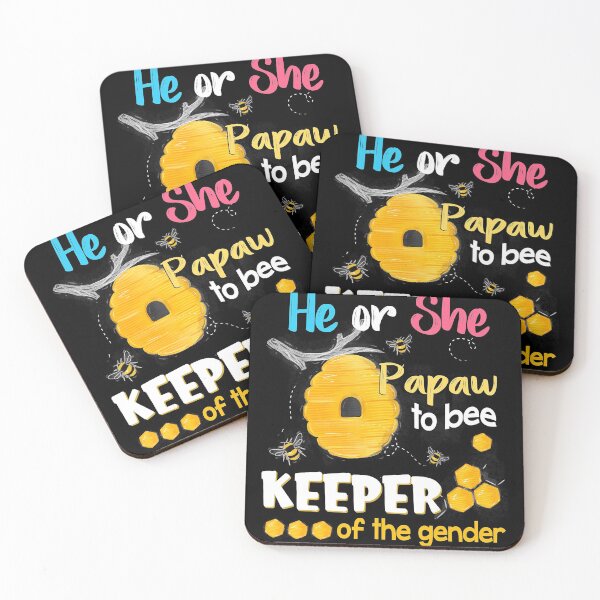 Item preview, Él o ella Papaw To Bee Keeper of The Gender Reveal Camiseta designed and sold by EliseJenkins.