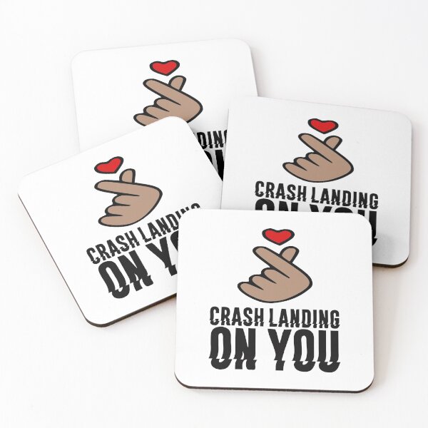 Item preview, Crash Landing On You - Finger Heart designed and sold by AJ-DesignCo.