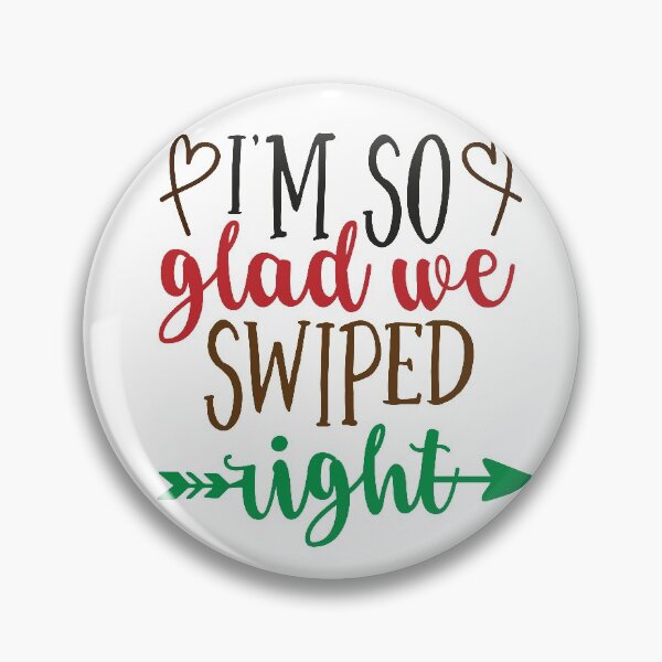Item preview, I'm So Glad I Swiped Right :Tinder Gift for Boyfriend | Tinder Anniversary Gift | Tinder Gifts |  designed and sold by RM2017.