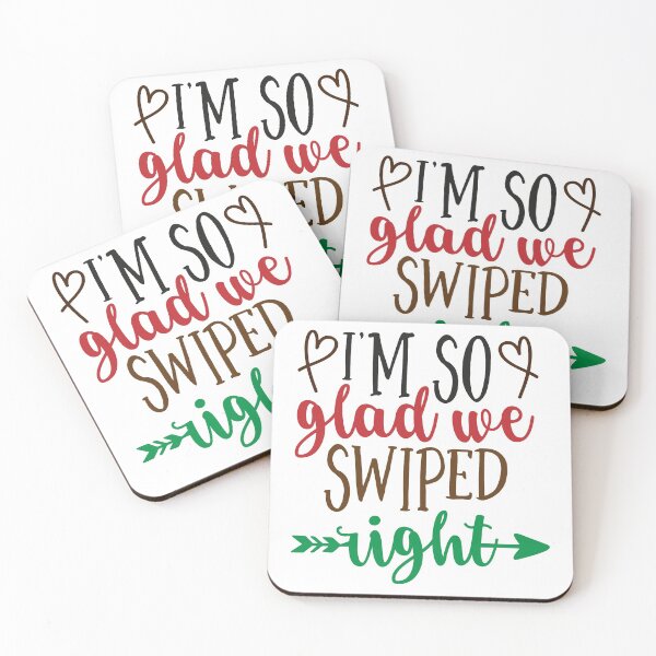 Item preview, I'm So Glad I Swiped Right :Tinder Gift for Boyfriend | Tinder Anniversary Gift | Tinder Gifts |  designed and sold by RM2017.