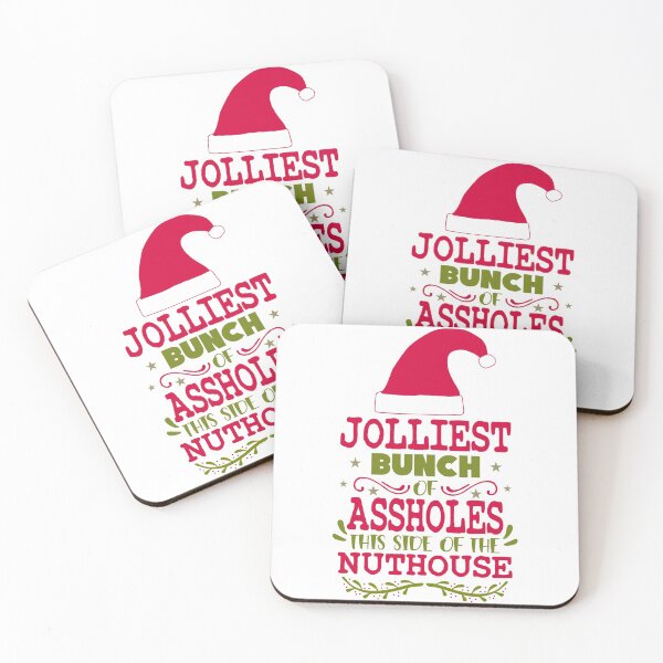 Item preview, FUNNY JOLLIEST BUNCH OF A HOLES SANTA CHRISTMAS HOLIDAY Shirt Jolliest Bunch of Assholes This Side of The Nuthouse Shirt, You Serious Clark, Griswald Christmas, Christmas Story, Funny Christmas, Clark designed and sold by Farfouch36.