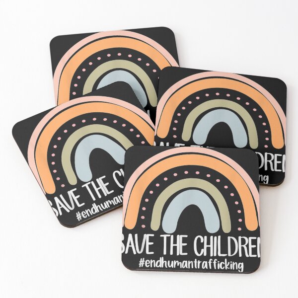 Item preview, Save The Kids End Child Trafficking Rainbow designed and sold by reginaflatencan.