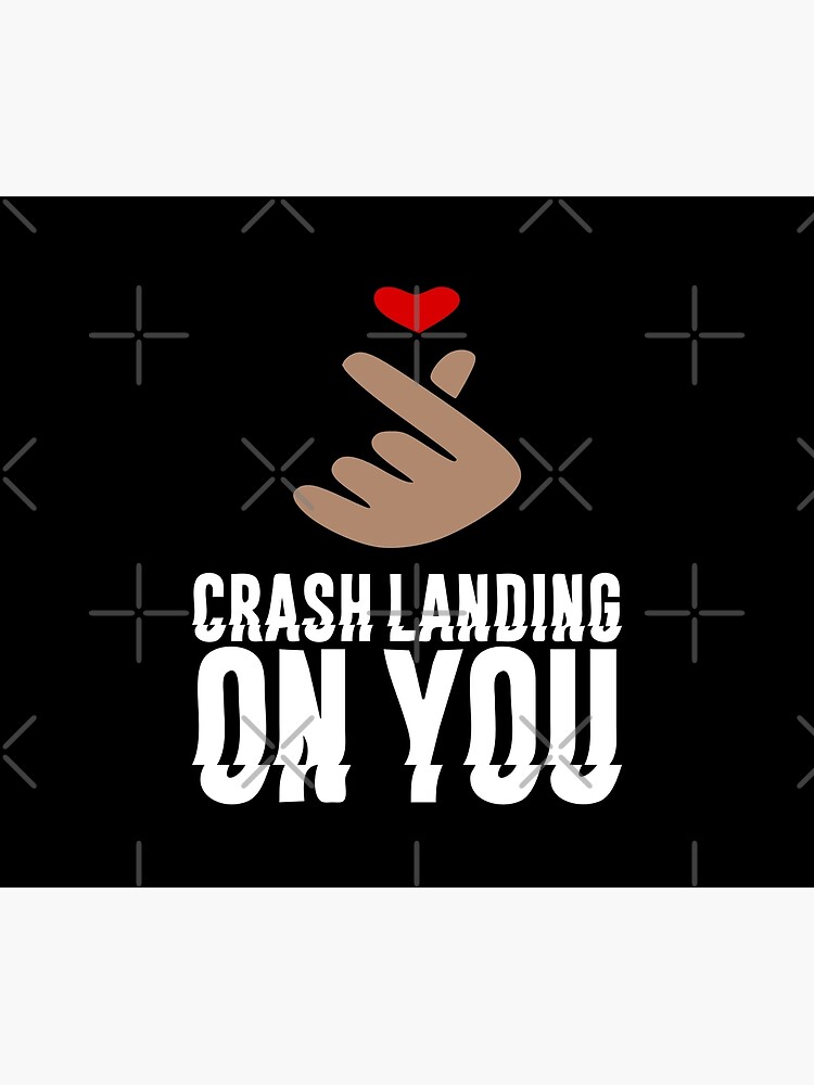"Crash Landing On You Finger Heart" Poster for Sale by AJDesignCo