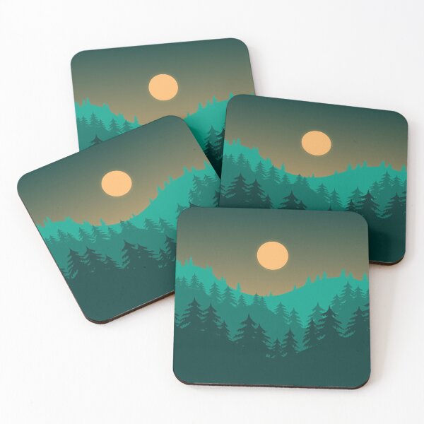 Item preview, Forest Landscape Vector designed and sold by SoloTravelerSt.