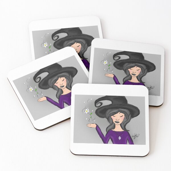 Item preview, Floral Witch COLOR designed and sold by TheArtOfCJ.