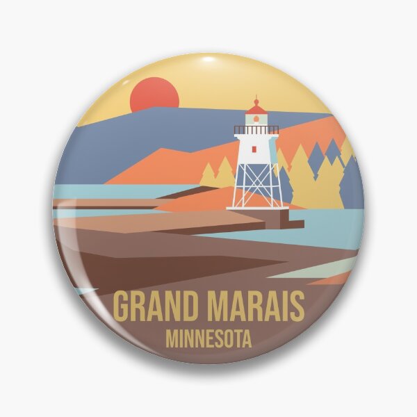 Item preview, Grand Marais Minnesota Lighthouse designed and sold by PulpTrends.