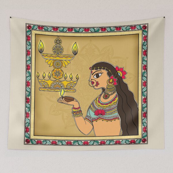 Item preview, Diwali, the festival of lights designed and sold by Prita-D.