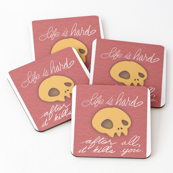 Item preview, Life is hard designed and sold by Miezka.