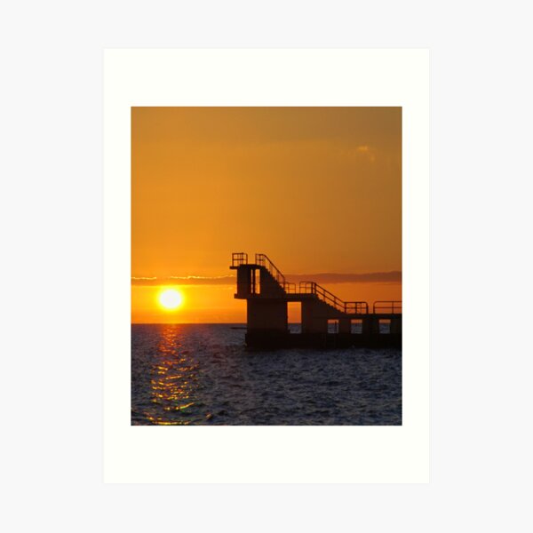 Galway Bay Sunset Art Print